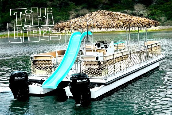 Tiki Vibes Party Boats